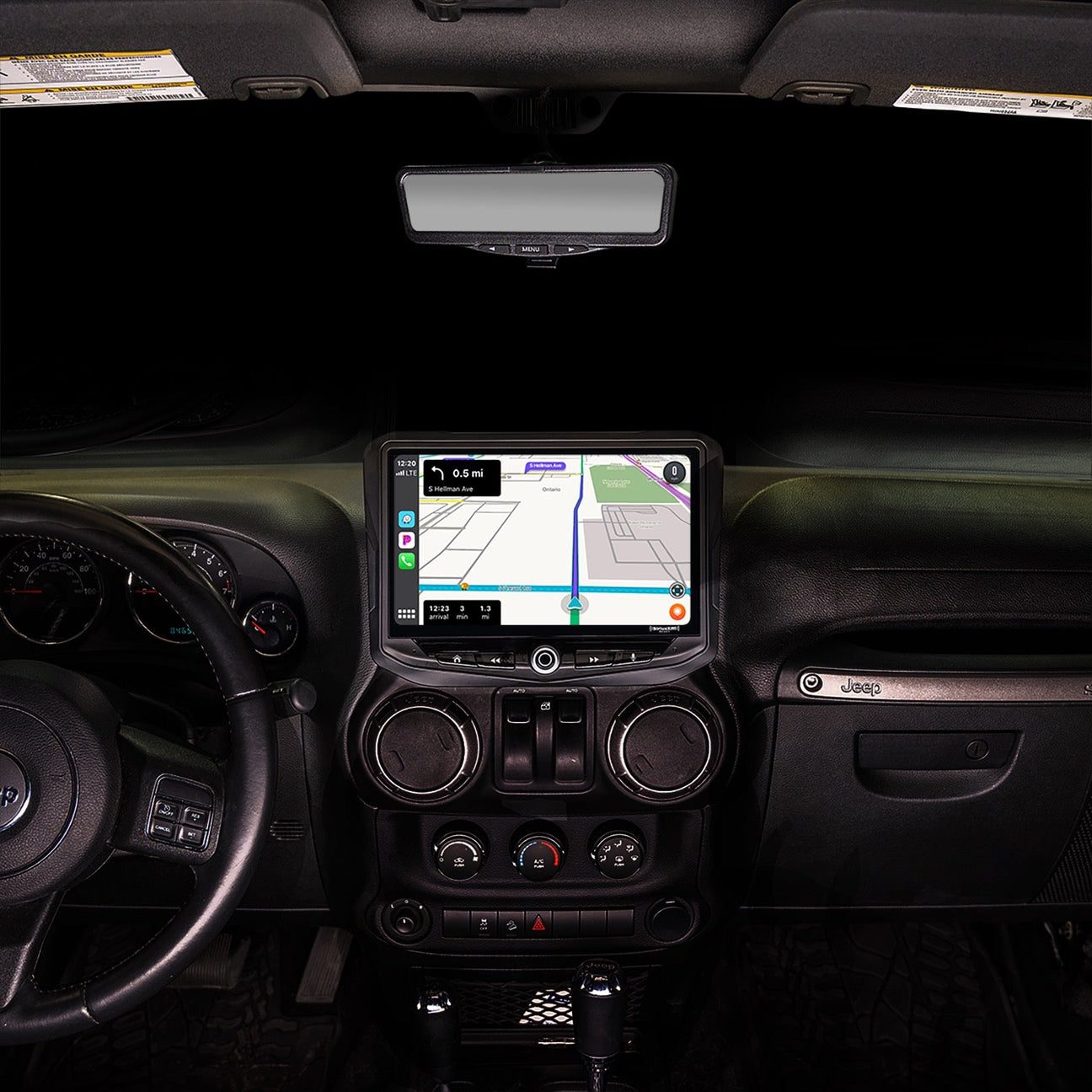 Kit de Instalacion de Multimedia para JEEP 11-18 de HEIGH10 STINGER